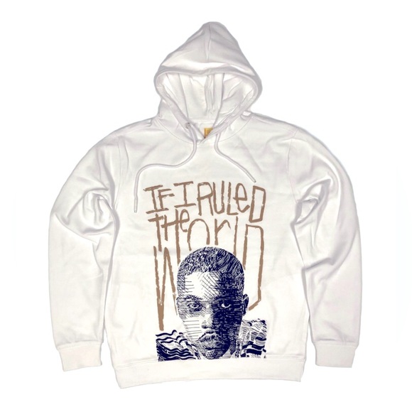 If I Ruled/ Bricks & Pullover Hoodie / Color: White - Picture 1 of 2